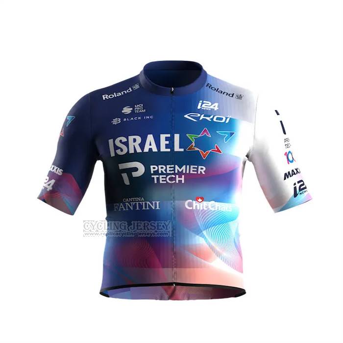 2023 Cycling Jersey Israel Cycling Academy Multicoloured Short Sleeve And Bib Short